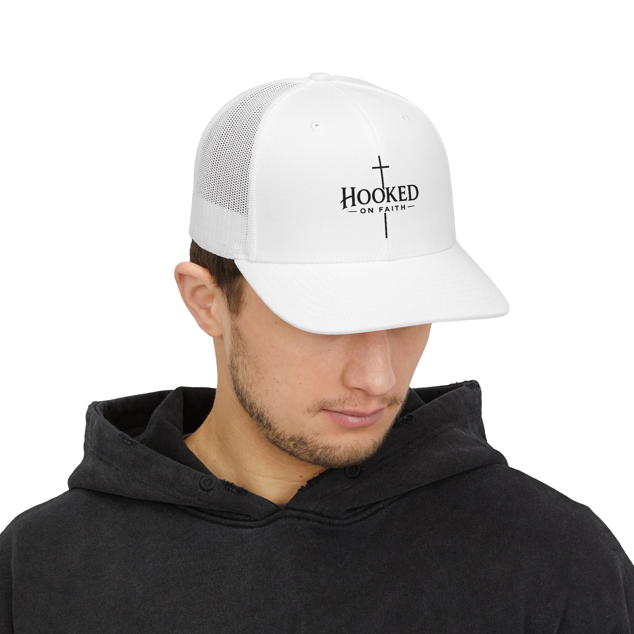 Hooked on Faith Trucker Cap