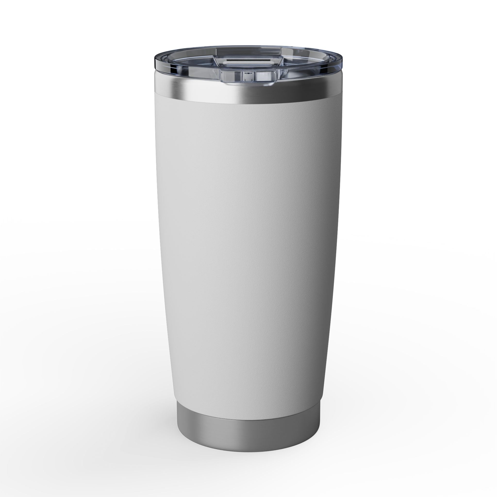 Hooked on Faith 20oz Tumbler — Christian Cross Insulated Travel Cup