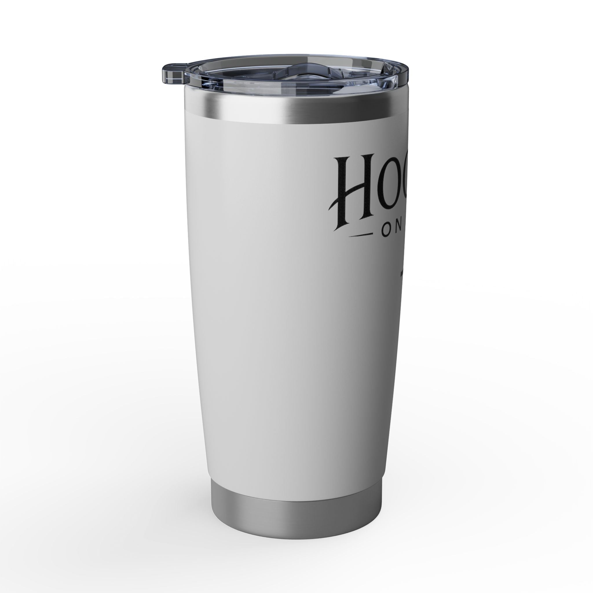 Hooked on Faith 20oz Tumbler — Christian Cross Insulated Travel Cup